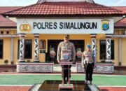 Perdana! Wakapolres Simalungun KOMPOL Imam Alriyuddin Pimpin Apel: “Mari Bangun Emosional yang Baik, Kita Keluarga Besar!”
