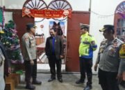 Pastikan Aman Hingga Malam Tahun Baru, Kapolres Siak Pantau Ibadah di Dua Gereja
