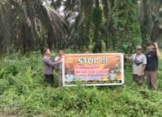 Polsek Kandis Perkuat Pencegahan Karhutla, Bhabinkamtibmas Cek Embung dan Patroli Rawan Kebakaran