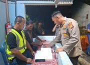 Kapolres Siak Cek Pos Satkamling Aman Damai Kandis Kota, Perkuat Sinergi Jaga Kamtibmas,