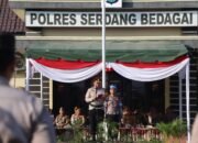 Gelar Apel Operasi Keselamatan Toba 2026, Polres Sergai Fokus Tekan Pelanggaran dan Kecelakaan Lalu Lintas