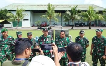 Pangdam I/BB Tinjau Alat Insinerator, Produksi Paving Block dan Genteng di Bengrah I Medan