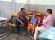 Kapolsek Lubuk Dalam Jenguk Guru dan Siswi Korban Kecelakaan Study Tour di Tangsi Belanda