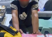 Bongkar Peredaran Sabu di Kawasan PT IKPP, Satu Pria Diamankan Polsek Tualang.