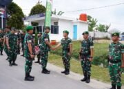 Pangdam I/BB Tinjau Marshalling Area Yonif TP 901/Suhul Gading, Kab .Simalungun.