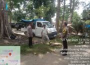 Polsek Bangun Perketat Pengamanan Objek Wisata Jelang Lebaran, Antisipasi Curanmor dan Kejahatan.