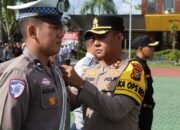 Operasi Ketupat Lancang Kuning 2026, Kapolres Siak Pimpinan Apel Gelar Pasukan, Pengamanan Lebaran di mulai.