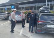 Personel Posyan Rest Area KM 45 Kandis Siaga Amankan Arus Mudik, Polisi Pastikan Pengendara Aman dan Nyaman