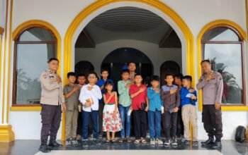 Lewat “Minggu Kasih” di Gereja HKBP Zamrud Dayun, Polres Siak Serap Aspirasi Warga.