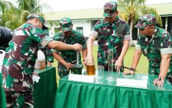 Pangdam I/BB Tinjau Kesiapan Satuan dan Inovasi Pengolahan Limbah Plastik di Paldam I/BB