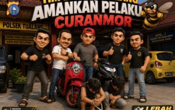 Pasutri Pelaku Spesialis Curanmor, DiRingkus Tim Lebah Tualang, Akui Beraksi di Tujuh TKP