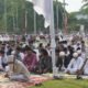 FORKOMDA SIAK BERSAMA DANDIM 0322/SIAK LAKSANAKAN SHALAT IDUL ADHA DI LAPANGAN SIAK BERMADAH.