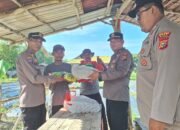 Polres Siak Salurkan Bantuan Sembako untuk Petani Jagung di Mempura