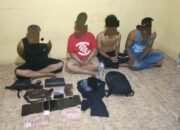 SATRESKRIM POLRES SIAK UNGKAP KOMPLOTAN PENIPU MODUS BATU MERAH DELIMA KERUGIAN KORBAN CAPAI RATUSAN JUTA, EMPAT PELAKU DITANGKAP DI PEKANBARU