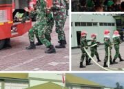 PERSONEL KODIM 0322/SIAK IKUTI PELATIHAN OPERASIONAL DAMKAR DI KOREM 031/WB