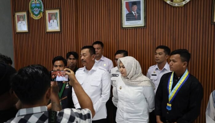 Bupati Saipullah Diskusi dengan Mahasiswa, Cegah Misinformasi Program Pemkab Madina