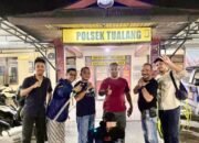 Reskrim Polsek Tualang Gerak Cepat, Pelaku Pembacokan di Mess Karaoke Berhasil Diamankan.