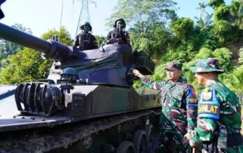 Tekankan Profesionalisme dan Faktor Keamanan, Pangdam I/BB Tinjau UST Pleton Yonkav 6/NK.
