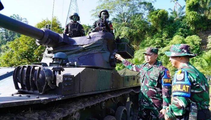 Tekankan Profesionalisme dan Faktor Keamanan, Pangdam I/BB Tinjau UST Pleton Yonkav 6/NK.