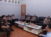 Kapolres Asahan Perkuat Sinergitas Penegakan Hukum Melalui Silaturahmi ke Kejaksaan Negeri Asahan.
