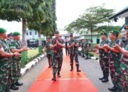 Kesiapan Fisik, dan Wawasan Teritorial Pangdam I/BB Kunjungi Kodim 0212/TS, Tekankan Profesionalisme.