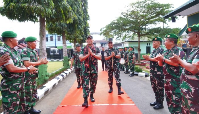 Kesiapan Fisik, dan Wawasan Teritorial Pangdam I/BB Kunjungi Kodim 0212/TS, Tekankan Profesionalisme.