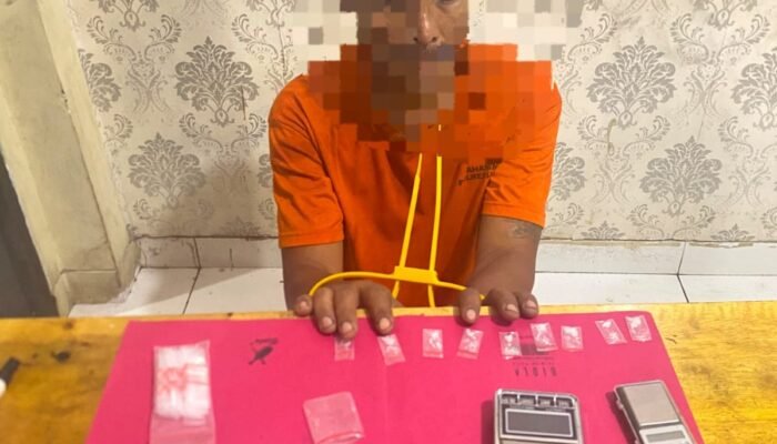 Sat Narkoba Polres Siak Ringkus Bandar Sabu di Minas Barat
