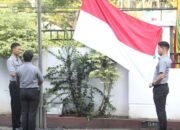 KANWIL KEMENTERIAN HUKUM RIAU GELAR UPACARA HUT RI KE-81 MANDIRI, TANAMKAN SEMANGAT PENGABDIAN DAN PERSATUAN.