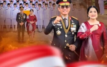 Kapolda Jambi Hadiri Pengibaran Duplikat Pusaka Bendera Merah Putih, Peringati HUT ke-81 RI di Jambi.