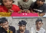 Satresnarkoba Polres Siak Bongkar Jaringan Shabu, Lima Tersangka Diamankan, Barang Bukti Lebih 7 Gram.