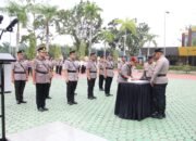 Polres Siak Gelar Sertijab dan Pelantikan Pejabat Utama serta Kapolsek Jajaran
