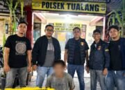 Ungkap Kasus Kekerasan Seksual Terhadap Anak, Satu Pria Diamankan Polsek Tualang.