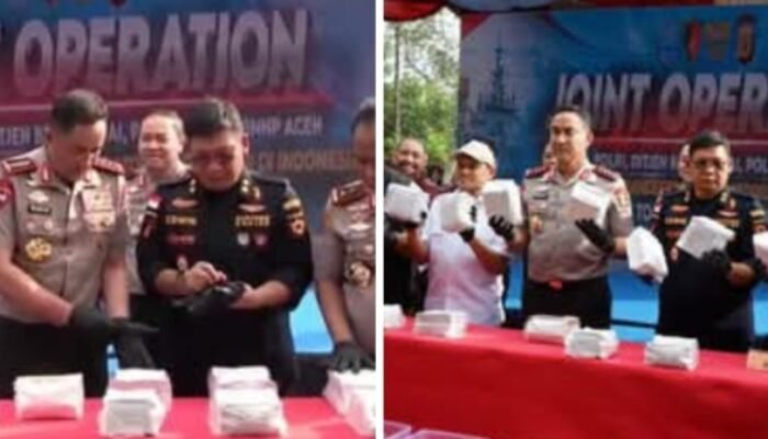 Pabrik Narkoba Terbesar Se-Indonesia Terbongkar di Pidie Aceh, Kapolri Turun Langsung.